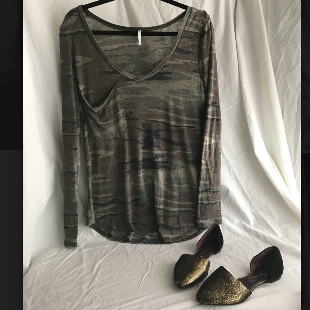 Z Supply Camo Top